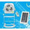 12'' Stand Rechargeable Fan with LED light & Remote